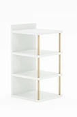 interGO Çok Amaçlı 4 Raflı Ayakkabılık, Banyo, Mutfak Düzenleyici Organizer - 4
