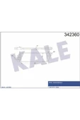 Kale 342360 OTO Radyatör  Turbo Radyatörü Nissan Micra III Al-Pl-Brz - 1