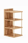 interGO Çok Amaçlı 4 Raflı Ayakkabılık, Banyo, Mutfak Düzenleyici Organizer - 4