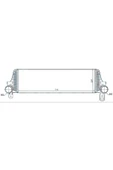 Ori IVW508050 Intercooler Brazing A/M 715X226X50 Transporter T5 2.0 TDI 2003 / T6 2.0TDI 2015 96571 - 1