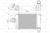 Valeo 818609  Turbo Radyatörü Dacia Duster-Logan-Lodgy-Dokker-CLIO-Captur - 1