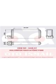 Valeo 883965 Kalorıfer Radyatörü 205 309 Uyumlu - 1