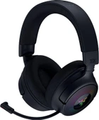 Razer Kraken V4 - Kablosuz Oyun Kulaklığı (3 Modlu Bağlantı, TriForce 40mm Sürücüler, 9 Bölgeli RGB Kulaklık Aydınlatması, Mix & Volume ayarları, THX Spatial Audio) Siyah - 1