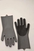 3’lü Ultra Temizlik Seti – Cımbızlı Fırça + Inox Bez + Silikon Eldiven | Yağ, Kir ve Derz Canavarı - 5