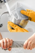 10 Adet Çok Fonksiyonlu Telli Inox Bez: Sert Kirler İçin Güçlü Temizlik ve Uzun Ömürlü Performans - 5