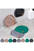 4 Adet Yeşil Silikon Kötü Koku Önleyici Mat Banyo Mutfak Lavabo Için Gider Süzgeci Tıkanıklık - 6