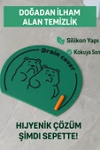 Yeşil Silikon Kötü Koku Önleyici Mat Banyo Mutfak Lavabo Için Gider Süzgeci Tıkanıklık Önleyici - 1