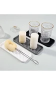 Esnek Silikon Yağdanlık Altlığı Hijyenik Çok Amaçlı Organizer Sabunluk Altlığı 23x10 Cm - 5