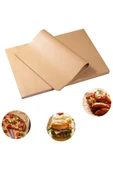 50 Adet Kendinden Yağlı Isıya Dayanıklı Yanmaz Yapışmaz Air Fryer Fırın Pişirme Kağıdı 30*40 CM - 4