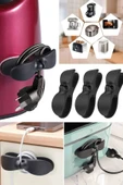 10 Adet Air Fryer Fırın Elektronik Cihazların Kablo Dağınıklığını Önlemek Için Kablo Sarma Aparatı - 7