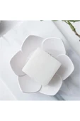Silikon Lotus Şekilli Katı Sabun ve Sünger Tutacağı Hijyenik Şık Dekoratif Katı Sabunluk - 6