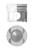 Kolbenschmidt 40892600  Piston - Segman Std. (Om622.951, 80,02Mm) Vito W447 14- - 1