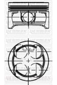 Yenmak 31 Prcknt - Motor Piston Segman Std Aveo Iı 1.2i 16v Corsa D 1.2i 16v 86 Ps - 1