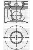 Yenmak 31 Motor Piston Seğman 89.91mm Std Transit V184 2.4 Tdçi 125ps Duratörq 03 - 1