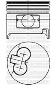 Yenmak 31 -3992-0 Piston Segman (adet) Std Hilux-hıace *92* - 1