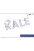 Kale 346545 OTO Radyatör  Kalorifer Radyatörü Fiesta VI 08- Brazıng - 1