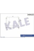 Kale 348425 Oto Radyatör  Radyatör Mekanik Corolla Uyumlu D4D 07- - 1