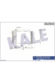 Kale 392900  Klima Radyatörü Mercedes W203 S203 C180 C200 00-07 Cl203 C209 A209 630X375X16 - 1