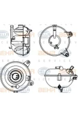 Mahle CRT21000S -knecht Crt21000s Genleşme Kavanozu 13- Golf Vıı-passat *ph**** - 1