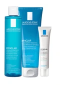 La Roche Posay Effaclar Yağlı Ciltler için Pürüzsüzleştiren Bakım Rutini Seti - 1