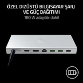 Razer Dock Mercury - USB 4 (14 Bağlantılı, Çift Ekran Destekli) - 8