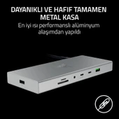 Razer Dock Mercury - USB 4 (14 Bağlantılı, Çift Ekran Destekli) - 5