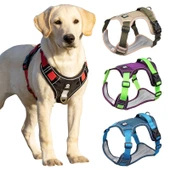 Yansıtıcı Köpek Harnessi Taktiği Yelek - Renk 01 - Boyut XL - 2