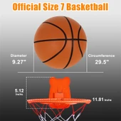 24cm Sessiz Basketbol - Turuncu - 7 Numara - 3