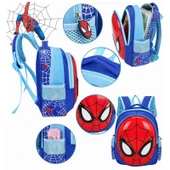 Çocuk Sırt Çantası - 3D Spider-Man - Renk 1 - 7