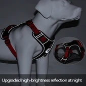 Yansıtıcı Köpek Harnessi Taktiği Yelek - Renk 01 - Boyut XL - 7