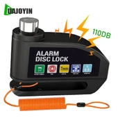 110dB Bisiklet Alarmı Disk Fren Kilidi - Kırmızı - 2
