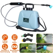 5L Elektrikli Bahçe Püskürtücüsü - Yeşil - USB Şarjlı - Otomatik Atomizasyon - 3