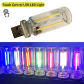 USB LED Araç İç Mekan Atmosfer Gece Lambası - 4000K - 4