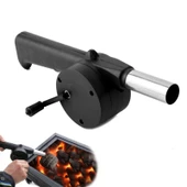 El Kolu Barbekü Hava Üfleyici - Sarı - 4
