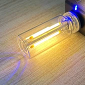 USB LED Araç İç Mekan Atmosfer Gece Lambası - 2700K Sıcak Işık - 1