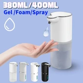 400ml Otomatik Sabun Dispenseri - Sprey Tipi - USB Şarjlı - Infrared Sensör - Ayarlanabilir - 2