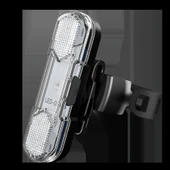 T6 LED Bisiklet Arka Lambası - Beyaz - 200 Lumen - 360 Derece Ayarlanabilir - 1