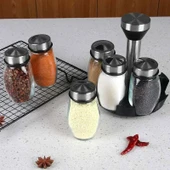Dönme Baharat Kavanozu Seti - 7 Parça - 5