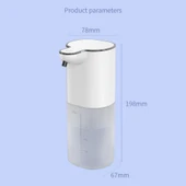 400ml Otomatik Sabun Dispenseri - Köpük Tipi - USB Şarjlı - Infrared Sensör - Ayarlanabilir - 7