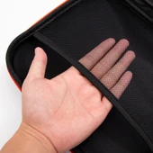 Taşınabilir Oxford Uzun Depolama Çantası - Alet Çantası - Makyaj - Büyük Kapasite - 33 cm - 5
