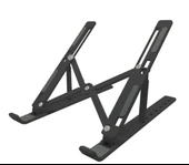 7 Kademeli Ayarlı Katlanabilir Laptop Tablet Standı Siyah - 1