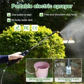 Elektrikli Bitki Sprey Makinesi - 5M Uzunluk - 3 Nozul - 3