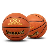 Çocuklar için 5 Numara PU Basketbol - Kahverengi Klasik - 1