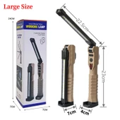 Katlanabilir COB XPE LED Çalışma Lambası - Küçük Boy Bej - 8