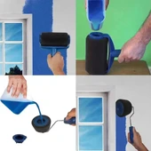 DIY Duvar Boya Rulo Fırça Seti - 6 Parça - 3