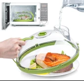 Mikrodalga Sıçrama Kapağı - Buhar Özellikli - 10.23 İnç - 11 cm - 1
