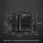 Taktik Molle Askılı Çanta - Siyah - 5