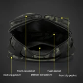 Taktik Molle Askılı Çanta - Siyah CP - 6