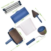 DIY Duvar Boya Rulo Fırça Seti - 6 Parça - 7