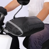 Kış Motoru Gidon Eldivenleri - A - Rüzgar Geçirmez - 2